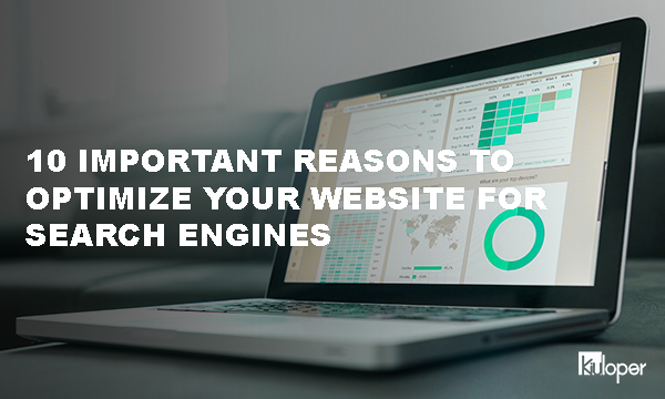 10 Important Reasons to Optimize your website for Search Engines (SEO)