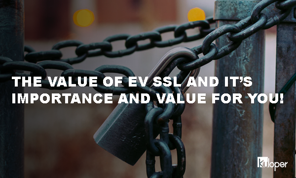 The Value of EV SSL Certificates