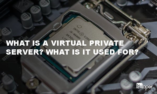 What is a virtual private server?