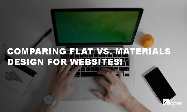 Compare two web design styles